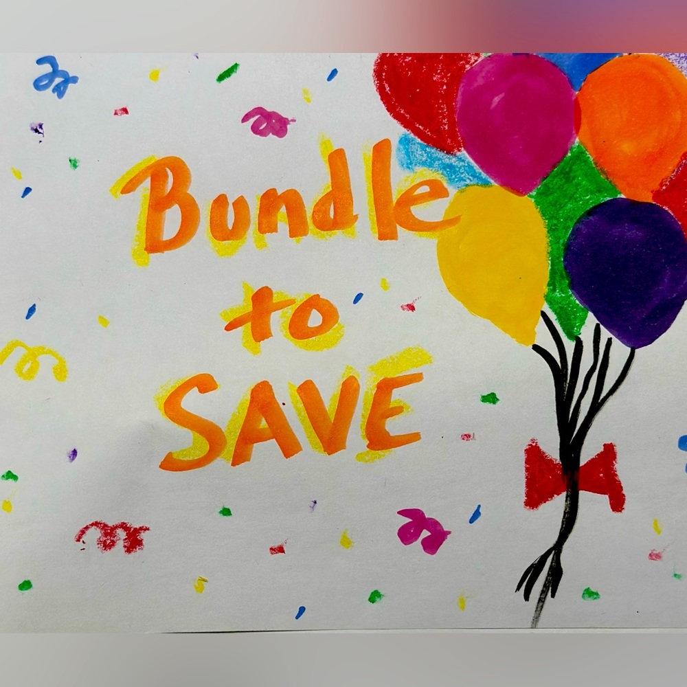 Bundle to Save!🤗🎈